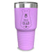 Uncle Bear Engraved Tumbler Engraved Tumbler ZLAZER 30oz Tumbler Lavender 