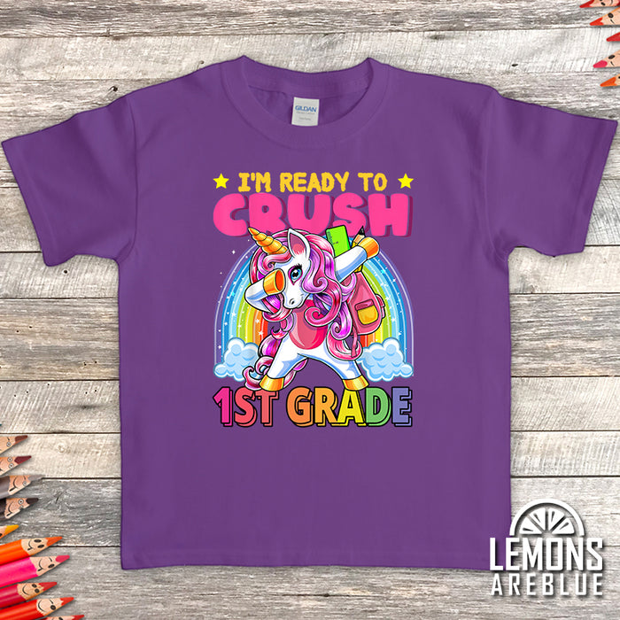 Unicorn Ready To Crush School Premium Youth Tees