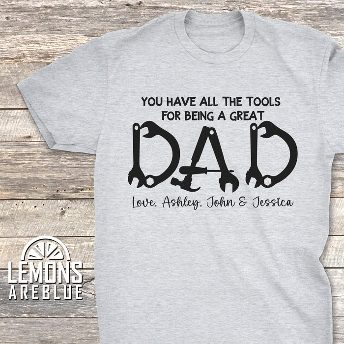 Dad Tools (CUSTOM) Premium Tee