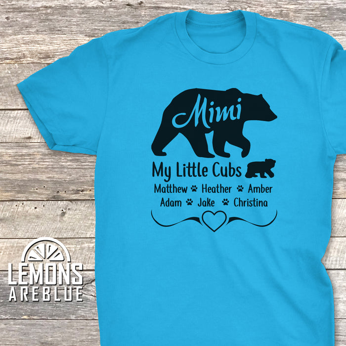 Grandparents Bear (CUSTOM) with Child's Name Premium Tee