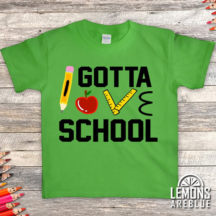 I Gotta Love School Premium Youth Tees