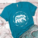 PERSONALIZED Mama Bear Premium Tees T-Shirts CustomCat Turquoise X-Small 