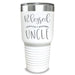 Blessed Uncle Engraved Tumbler Engraved Tumbler ZLAZER 30oz Tumbler White 