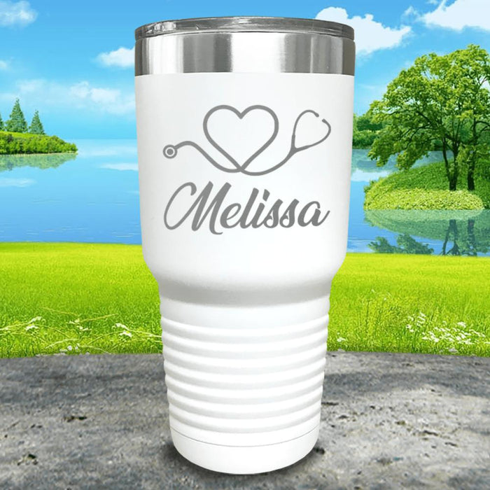 Nurse Love Personalized Engraved Tumbler