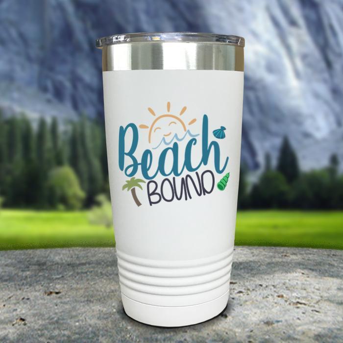 Beach Bound Color Printed Tumblers Tumbler Nocturnal Coatings 