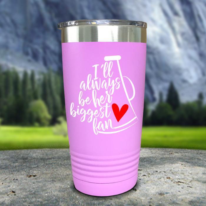 Cheer Always Biggest Fan Color Printed Tumblers Tumbler Nocturnal Coatings 