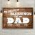 My Greatest Blessings Call Me Dad Personalized Premium Canvas
