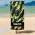 Personalized Camouflage Premium Beach/Pool Towel