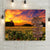 Sunflower Sunset Personalized Premium Canvas