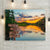 Sunset Lake Personalized Premium Canvas