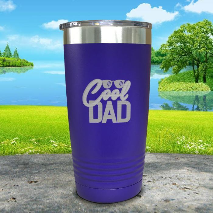 Cool Dad Engraved Tumbler Tumbler ZLAZER 