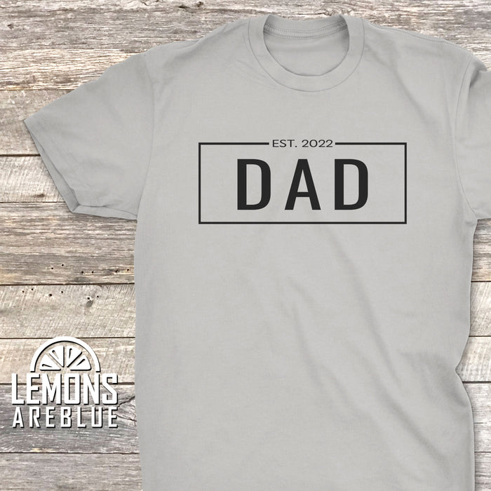 Dad EST (CUSTOM) Premium Tees