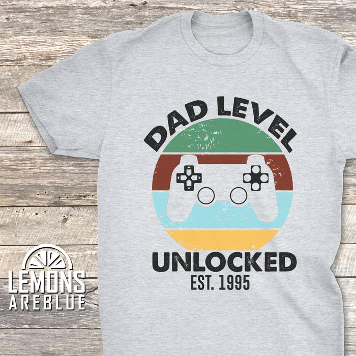 Dad Level (CUSTOM) Premium Tees