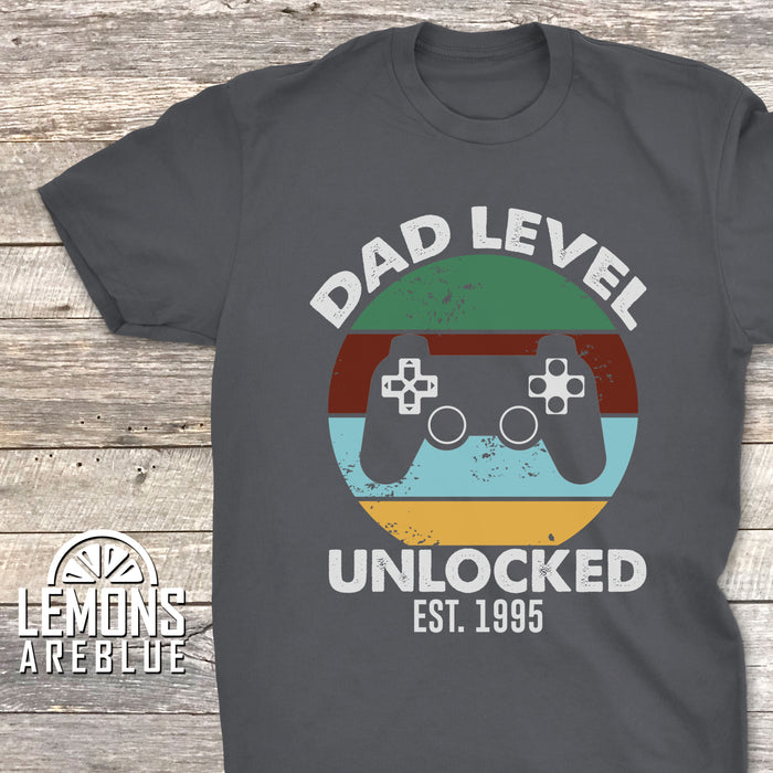 Dad Level (CUSTOM) Premium Tees