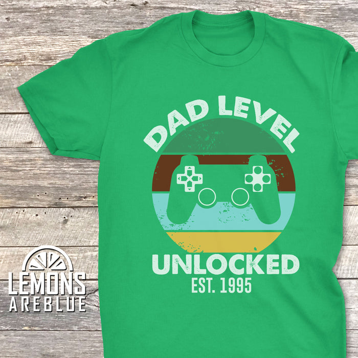 Dad Level (CUSTOM) Premium Tees