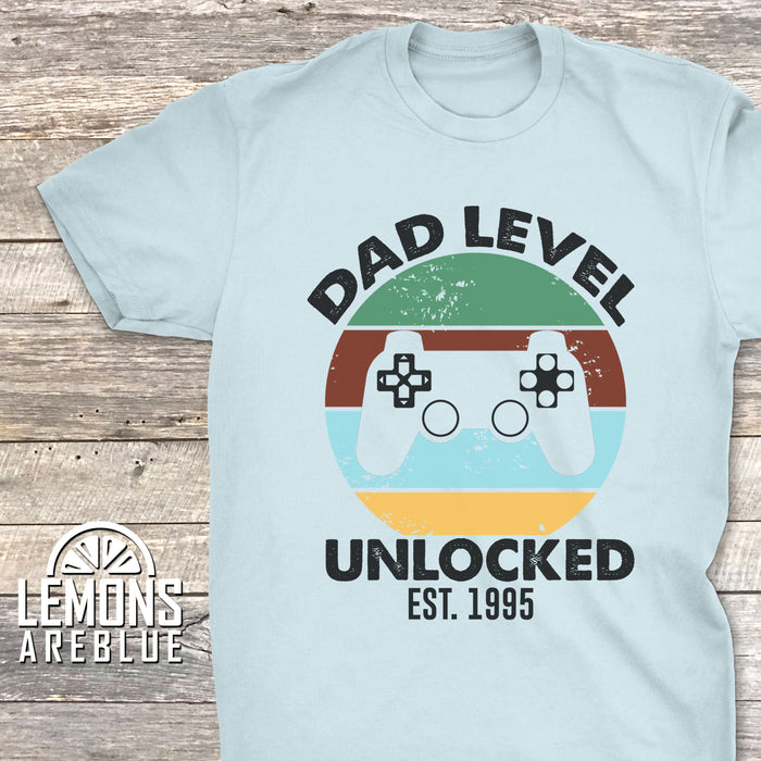 Dad Level (CUSTOM) Premium Tees