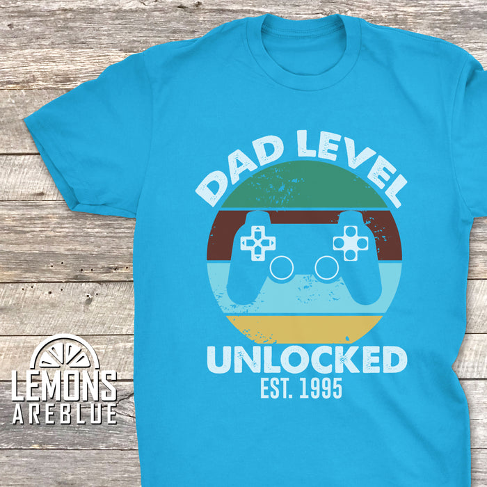 Dad Level (CUSTOM) Premium Tees