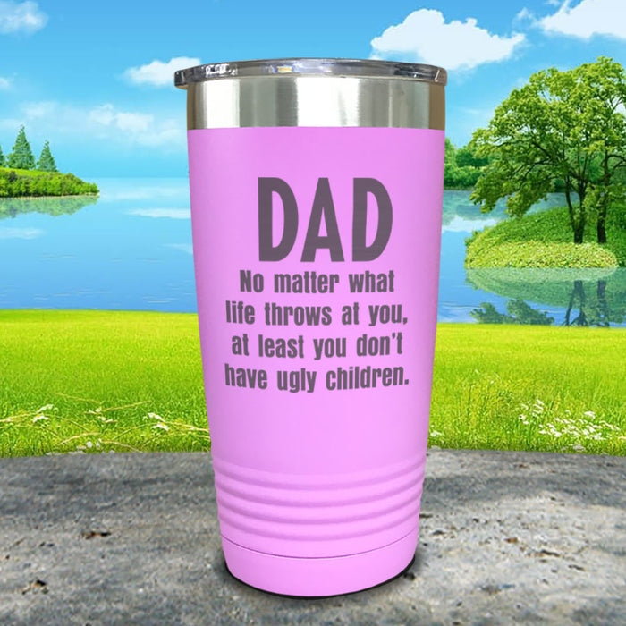 Dad No Matter What Engraved Tumbler