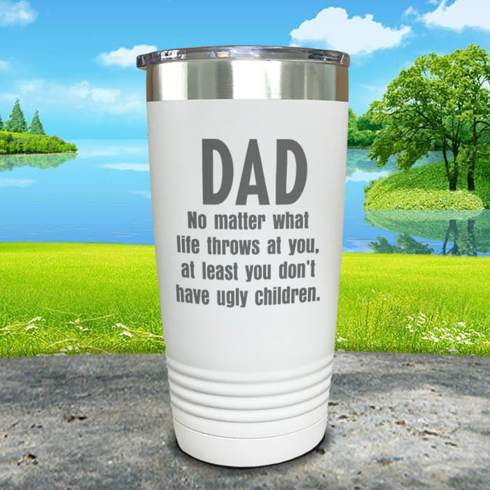 Dad No Matter What Engraved Tumbler