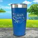 I Don't Give a Sip Engraved Tumbler Tumbler ZLAZER 20oz Tumbler Blue 