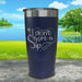 I Don't Give a Sip Engraved Tumbler Tumbler ZLAZER 20oz Tumbler Navy 