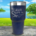 I Don't Give a Sip Engraved Tumbler Tumbler ZLAZER 30oz Tumbler Navy 