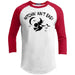 Witchin Ain't Easy Raglan T-Shirts CustomCat White/Red X-Small 