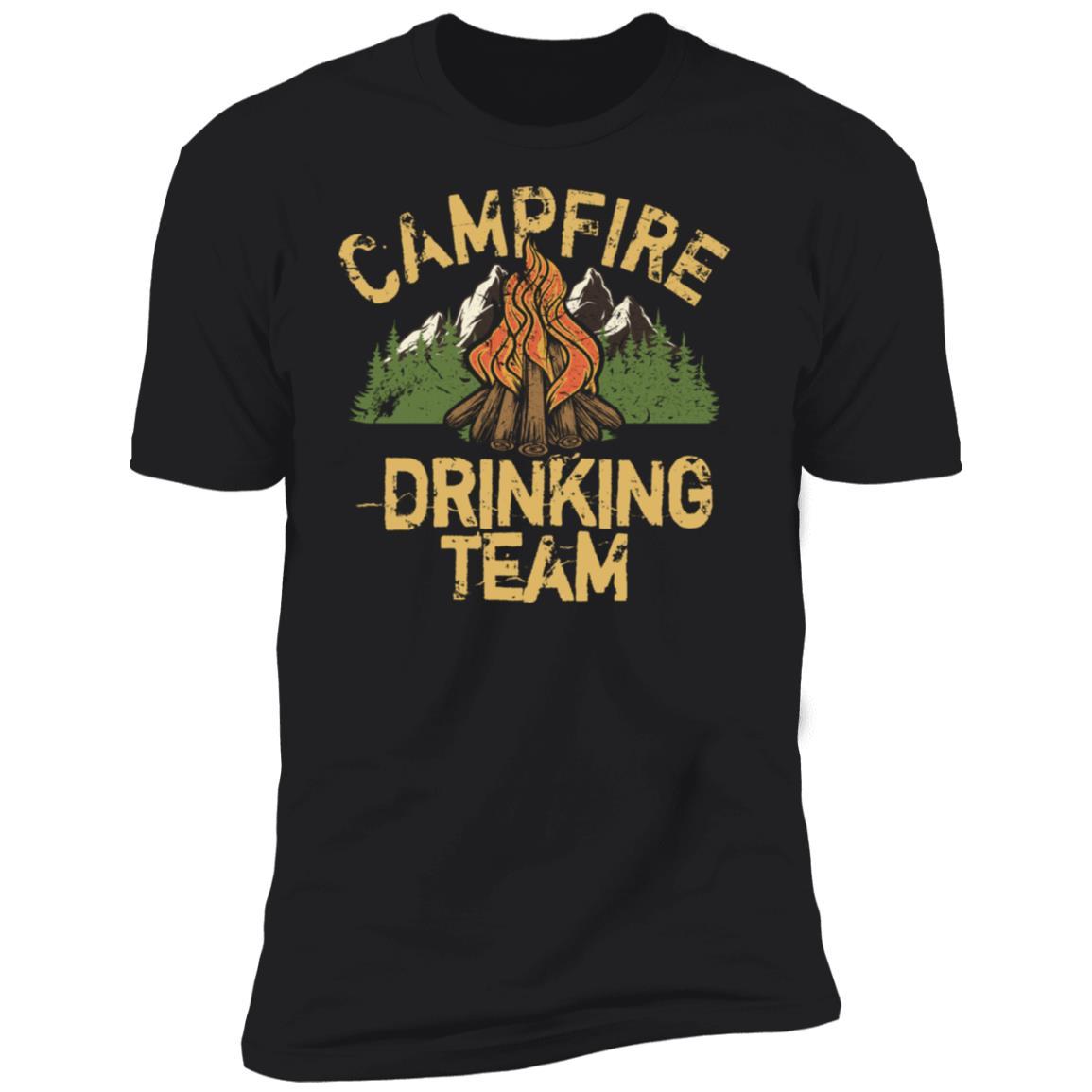 Campfire Drinking Team Premium Tees