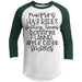 Pumpkins Hayrides Falling Leaves Raglan T-Shirts CustomCat White/Forest X-Small 