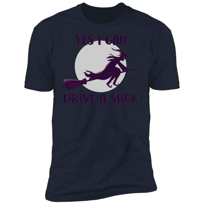 drive a stick T-Shirts CustomCat Midnight Navy X-Small 