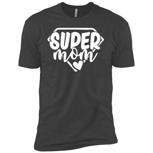 Super Mom T-Shirts CustomCat Heavy Metal X-Small 