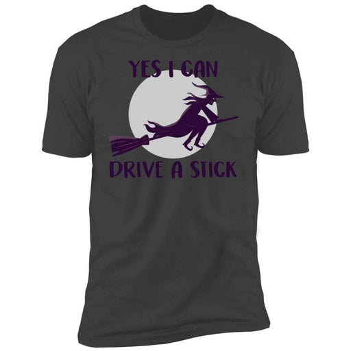 drive a stick T-Shirts CustomCat Heavy Metal X-Small 