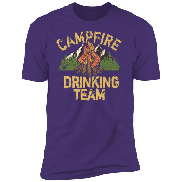 Campfire Drinking Team Premium Tees