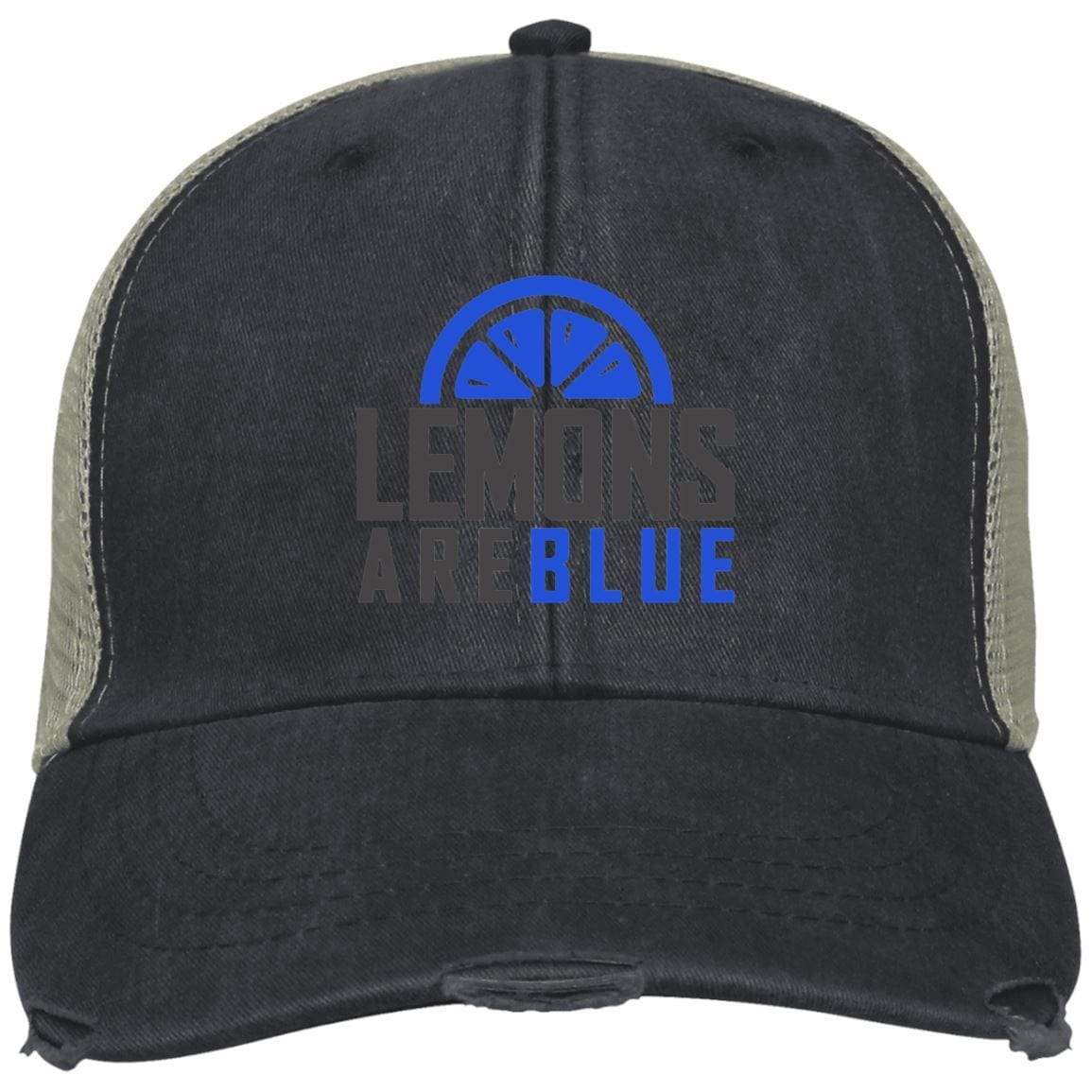 logo LAB Hats CustomCat Black/Tan One Size 