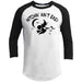 Witchin Ain't Easy Raglan T-Shirts CustomCat White/Black X-Small 