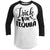 Trick Or Tequila Raglan T-Shirts CustomCat White/Black X-Small 