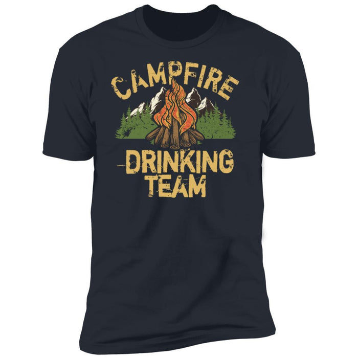 Campfire Drinking Team Premium Tees