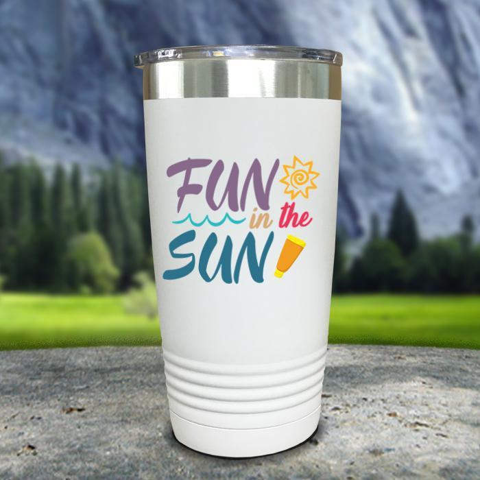 Fun In The Sun Color Printed Tumblers Tumbler Nocturnal Coatings 