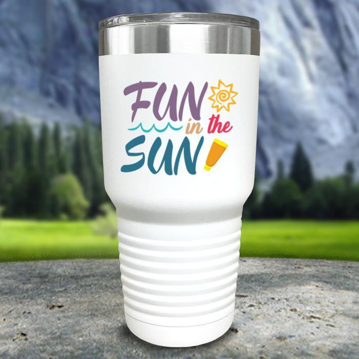 Fun In The Sun Color Printed Tumblers Tumbler Nocturnal Coatings 