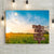 Personalized Grassland Sunset Premium Canvas