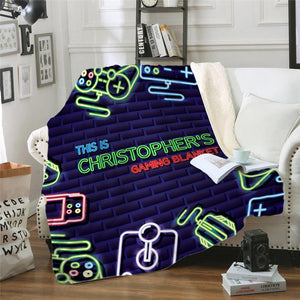 Gaming Personalized Blankets
