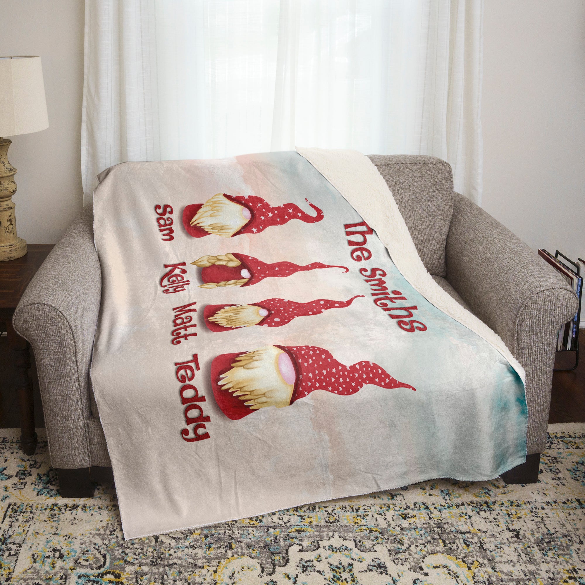 Gnome Personalized Blankets