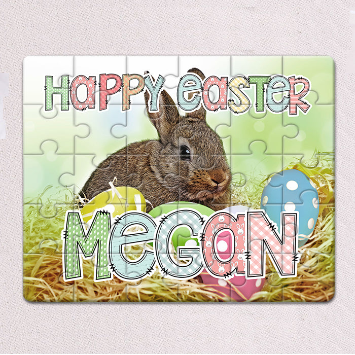 Personalized Easter Puzzles for Kids from Easter Bunny