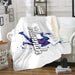 Lacrosse Personalized Sherpa Blanket Blankets Lemons Are Blue 