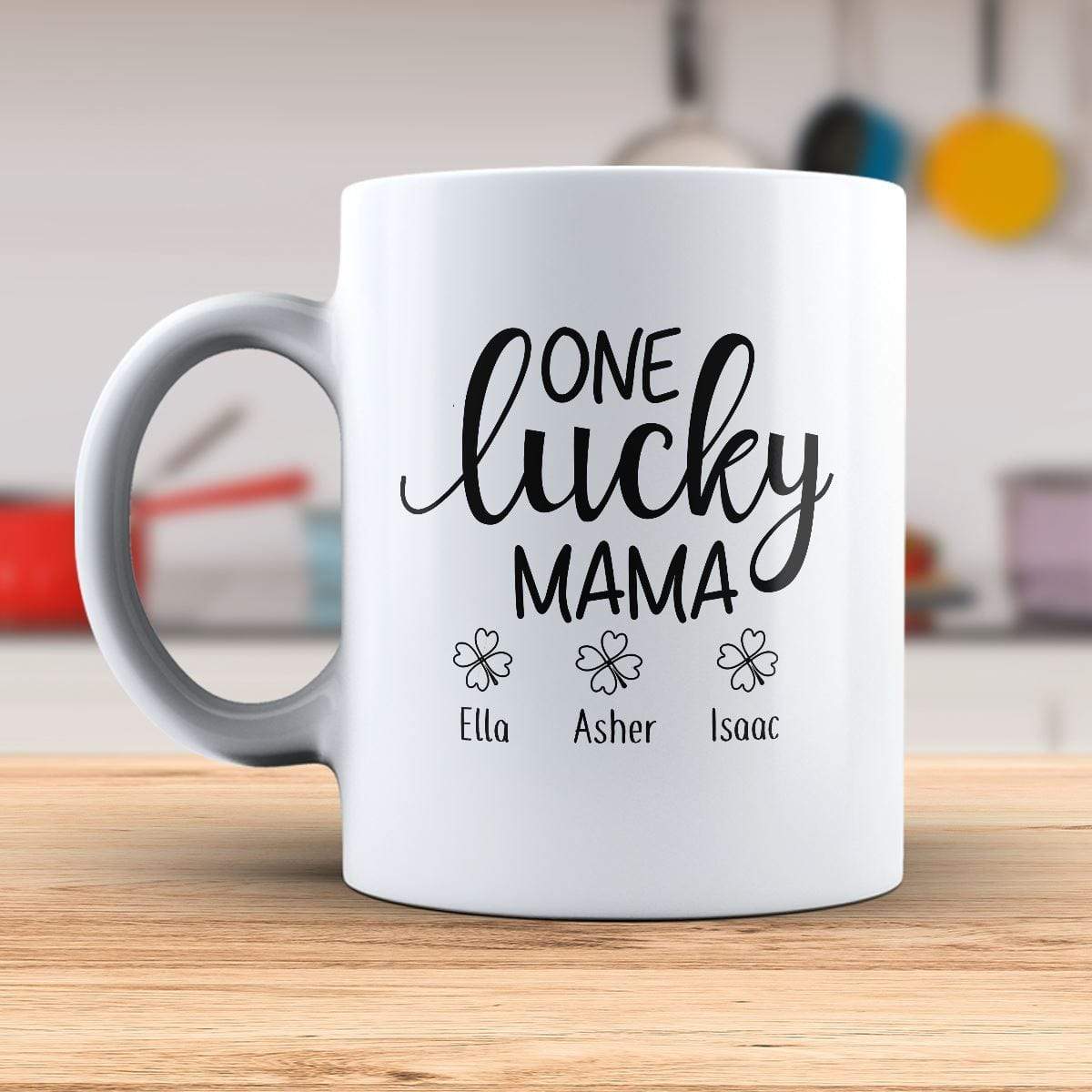 Personalized Lucky Mama Mug Mugs Lemons Are Blue 15oz Mug 