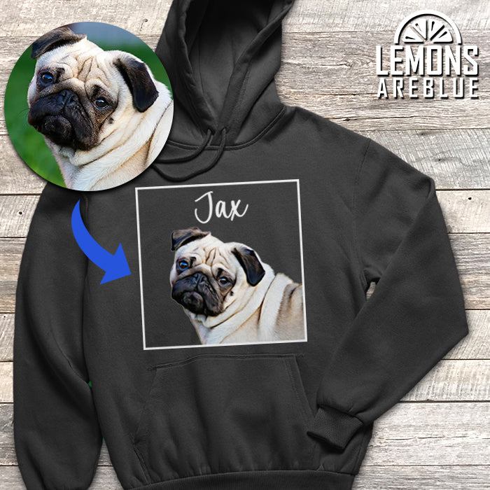 Dog Portrait - Cartoon Art Custom Premium Hoodie