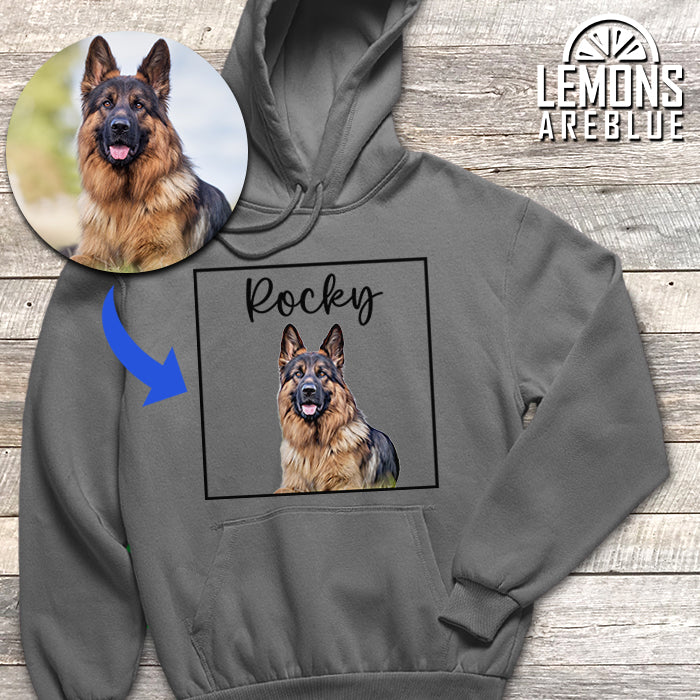 Dog Portrait - Cartoon Art Custom Premium Hoodie