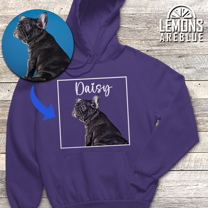 Dog Portrait - Cartoon Art Custom Premium Hoodie