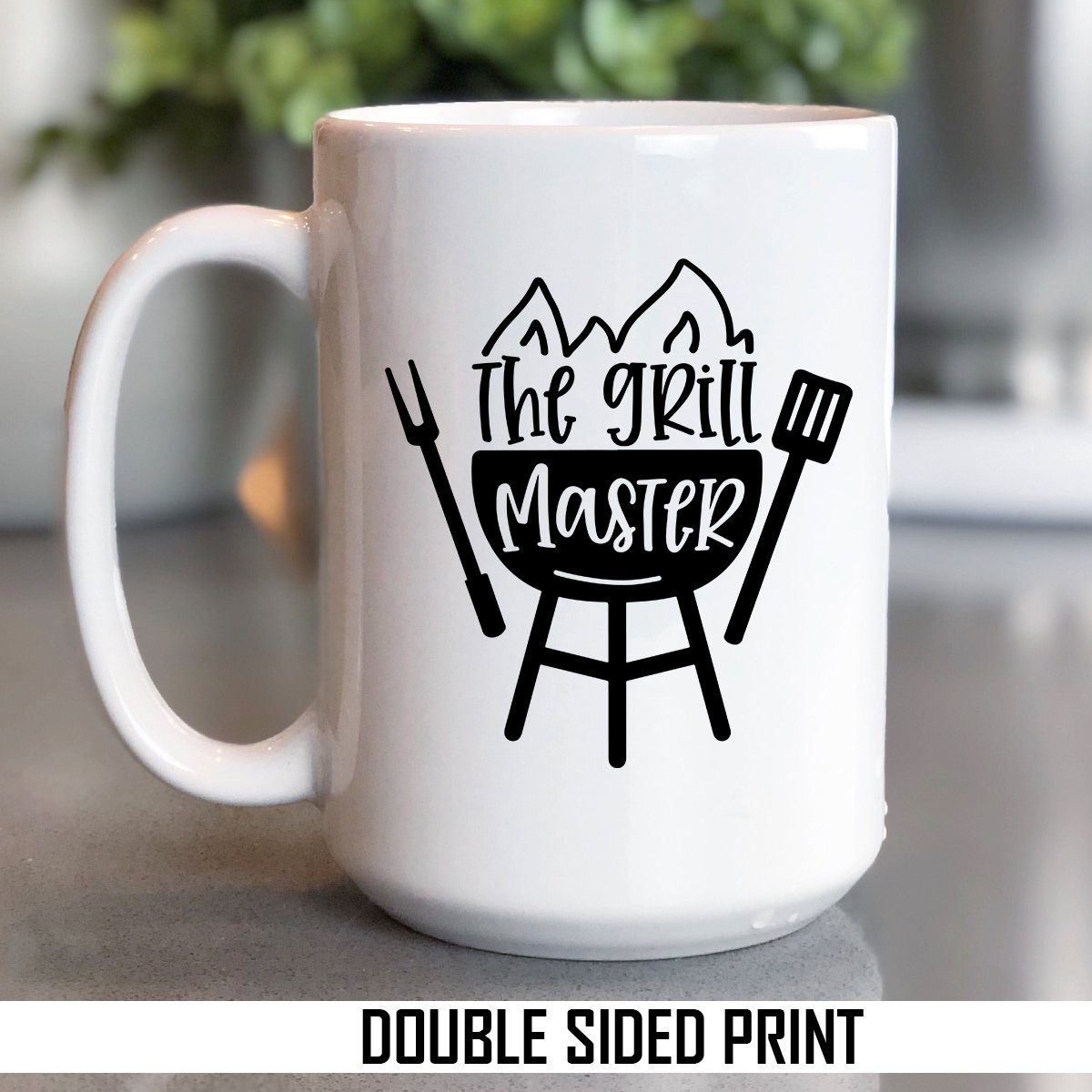 The Grill Master Double Sided Printed Mug
