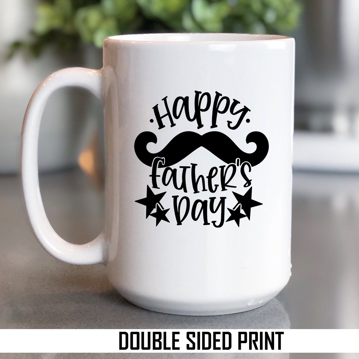 Happy Father's Day Double Sided Printed Mug